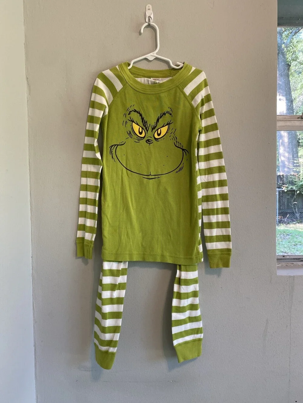 Hanna Andersson The Grinch Organic Cotton Pajama Set Size 8